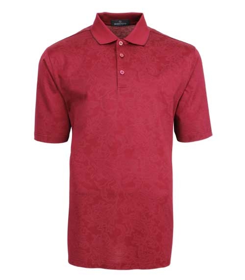 bugatchi mercerized polo shirt