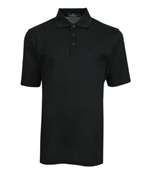 Bugatchi mens black fancy mercerized cotton polo shirt M, L, XL, 2X
