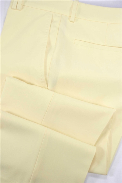 Classic Straight Leg Trousers- Ian Poulter 3634 lemon
